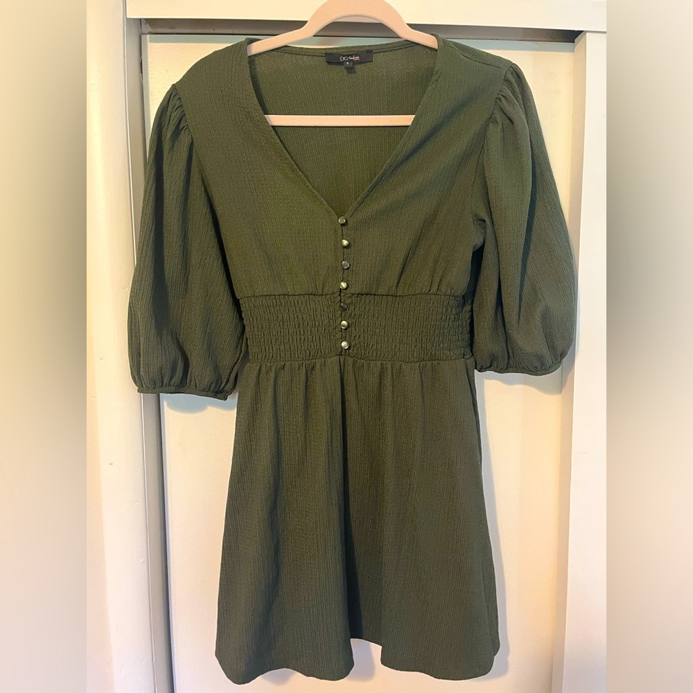 Green Mini Dress